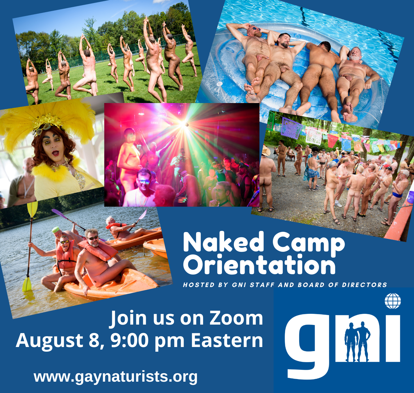 Mingle: Naked Camp Orientation